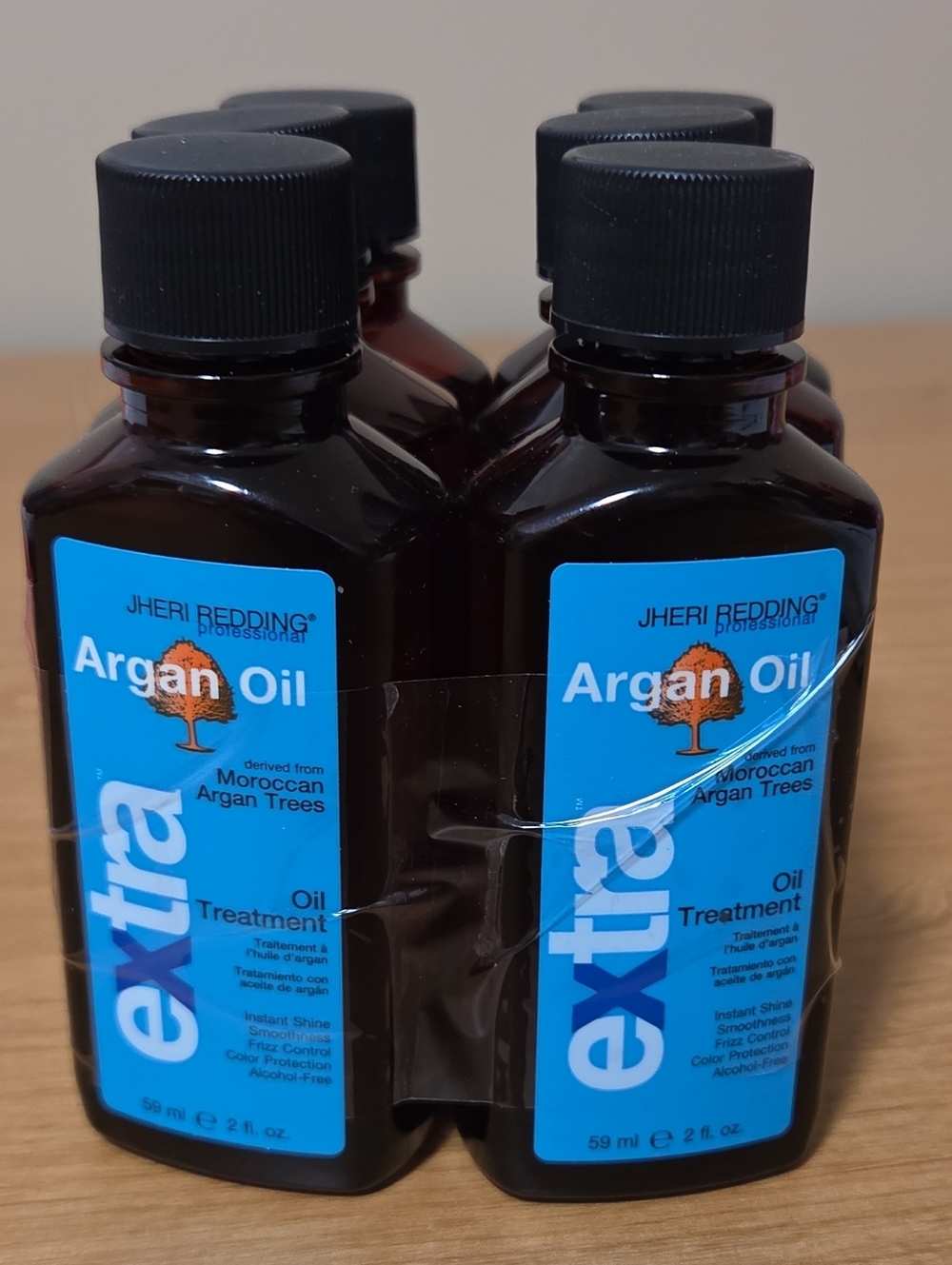**FREE SHIPPING ** 6 Pk Jheri Redding Extra Argan Oil Treatment - Blue Label